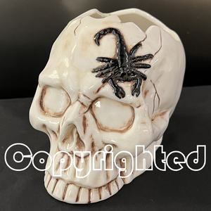 Tazas <span class=keywords><strong>de</strong></span> porcelana <span class=keywords><strong>de</strong></span> cristal <span class=keywords><strong>de</strong></span> Halloween para Bar personalizadas, copa <span class=keywords><strong>de</strong></span> cóctel <span class=keywords><strong>de</strong></span> vacaciones, regalo <span class=keywords><strong>de</strong></span> cerámica, cabeza <span class=keywords><strong>de</strong></span> calavera <span class=keywords><strong>de</strong></span> escorpión 3D, taza <span class=keywords><strong>de</strong></span> Tiki - Product Image 6