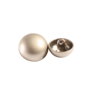 Alloy Mushroom Shape Shank Button 10 11.5 12.5 15 18 20 23 25 28 Mm Mirror Electroplating For Suits Coats Jackets - Product Image 1
