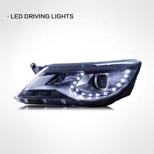 Front <strong>Lamp</strong> for VW Tiguan 2010-2012 Headlight Assembly <strong>Conversion</strong> High-match LED Daytime Running Light Bifocal Lens <strong>Xenon</strong> - Product Image 1