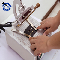 Machine de marquage à chaud manuelle de bureau, machine de gaufrage numérique à chaud pour l'impression de logos sur cuir, PU, papier et coques de téléphone