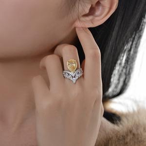 Joyería para mujer, anillos clásicos de plata 925 con corazón de amor, anillo de boda y fiesta a la moda para mujer, joyería de plata - Product Image 5