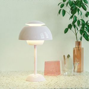Nouvelle <span class=keywords><strong>lampe</strong></span> de table en forme de bourgeon de fleur métallique multicolore, lumière d'ambiance sans fil, <span class=keywords><strong>lampe</strong></span> de table décorative haut de gamme pour chambre à coucher. - Product Image 3