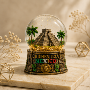 Decoración para el Hogar de Poliresina Pintada a Mano con Diseño Personalizado de <span class=keywords><strong>Chichen</strong></span> Itza, México, Ecológica, Recuerdo, Decoración Festiva, Regalo - Product Image 3