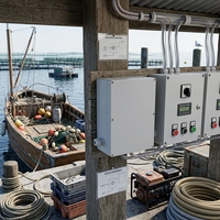 Boîtier de jonction en PC moulé sous pression FA18 80*75*60 MM IP65 pour électronique et instruments