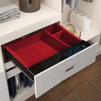 Coffre-fort intelligent ROEASY avec serrure à code numérique, tiroir numérique, coffre-fort de tiroir numérique avec écran tactile et mot de passe