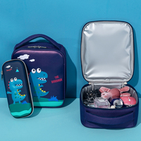 Petit sac fourre-tout en polyester pour écoliers Panier à logo personnalisable pour le stockage et le transport des aliments