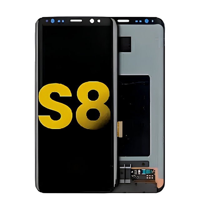 For Samsung S8 G950F G950U G950W & S8 Plus G955F G955U G955W Full LCD Display Screen Touch Digitizer Assembly Parts With Frame