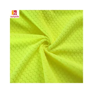 Großhandel Polyester Home textil Möbels toff Jacquard Fluoreszenz Micro Polar Fleece Stoff