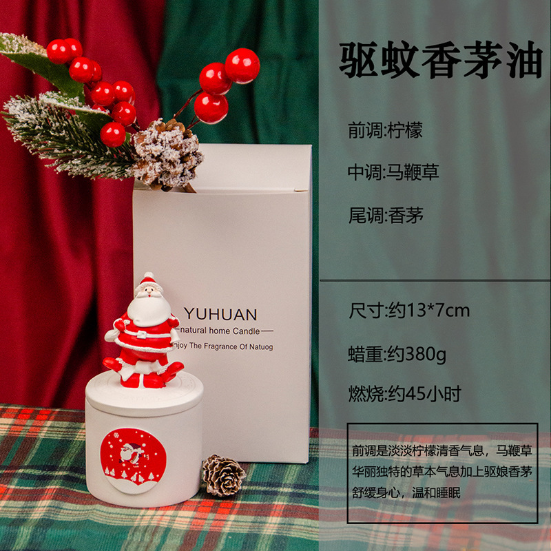 Couvercle de tasse de statue de Noël [Ventes directes d'usine]