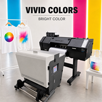 Bon prix DIY Tshirt Machine D'impression Oreillers Sacs Caps 70 Imprimante DTF XP600 I1600 I3200 Poudre Secouant Petite Entreprise