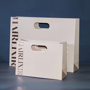 Sacchetti Regalo in Carta Personalizzati di Lusso, Ecologici, Biodegradabili, con Manici Fustellati, Riutilizzabili per Negozi al Dettaglio e il Tuo Artigianato - Product Image 4