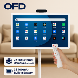 Giá thấp 32 inch xách tay thông minh TV với đứng <span class=keywords><strong>Android</strong></span> 15 xoay LCD Monitor tích hợp <span class=keywords><strong>Tablet</strong></span> PC cho lớp học và văn phòng - Product Image 4