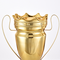 Trophée en métal de haute qualité pour le trophée sportif de l'école de la victoire des champions