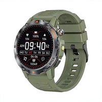 Montre connectée ronde YK06 en promotion usine, écran tactile IPS 1,53 pouces, appels, GPS, suivi de fréquence cardiaque, sommeil et activité, montre de sport