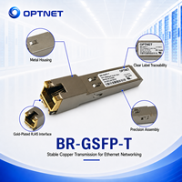 Module émetteur-récepteur SFP T en cuivre 1,25 Gbit/s RJ45, distance de câble Cat5e de 100 m pour commutateur et pare-feu