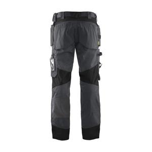 BLAKLADER - 155518609899D104 Pantalon Craftsman Gris foncé/Noir-PANTALON DE TRAVAIL EAN 7330509590805 PANTALON DE TRAVAIL CARGO - Product Image 2