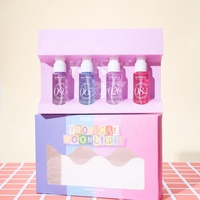 Set de Perfumes Kosy Mosy para Mujer, Aroma Intenso y Duradero, Spray Ecológico de 40ml*4 EDP