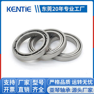 Roulements à billes à gorge profonde sans joint en acier inoxydable antirouille S139 en gros, 8*13*2 mm, petits et à paroi mince - Product Image 2