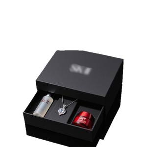 Caja de regalo para esencia de cuidado de la piel, caja de embalaje personalizada para productos de cuidado de la piel, cosméticos personalizados, caja de regalo delicada con tapa abatible, regalos personalizados - Product Image 5