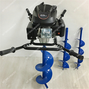 Herramienta de Jardinería de 4 Tiempos de Alta Resistencia, Perforadora de Tierra, Excavadora de Hoyos para Postes, Perforadora de Suelo para Plantar Árboles - Product Image 3