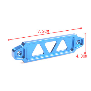 Support de batterie en aluminium Auso-Racing, à trois trous, court, universel, pour voiture - Product Image 5