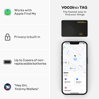Traceur GPS en plastique VOCOLINC de qualité IP67 avec navigation GPS, localisateur intelligent et application anti-perte - Prix de gros