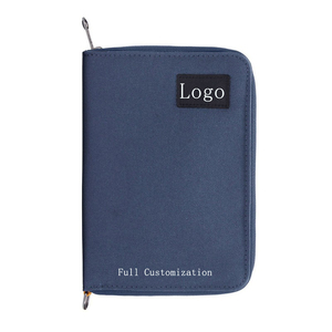 RFID Anti-theft Lightweight Zipper Closure Nylon <b>Passport</b> Cover Compact Custom Logo Travel Essentials <b>Passport</b> <b>Wallets</b> Holder - Product Image 2
