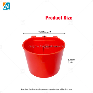 Zz lmb11 ציפור כלוב כוסות עוף קערה זרעי תלה תלייה תותחי מזון - Product Image 3