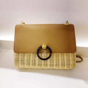 2025 בקיץ החוף שקיות קש טואל כתף יוקרה החוף באיכות גבוהה ידיים נשים עיצוב תיקים תיק יד לנשים - Product Image 1