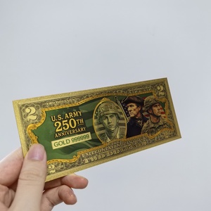 Uang Kertas Koleksi Berlapis Emas Peringatan 250 Tahun Amerika 2026 - Product Image 2