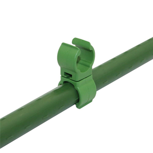 Green Plastic Plant Clamps for Climbing Plants Garden Support Connectors - Product Image 4