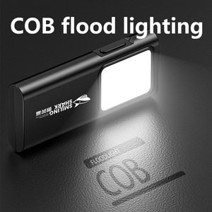 Smiling Shark <b>Mini</b> COB Flood <b>Light</b> DC 12V <b>LED</b> Wide Flood Surface Mounted Lightweight Outdoor Lighting - Product Image 2