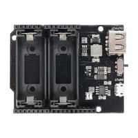 Alimentation électrique Rechargeable ESP8266 ESP32, double chargeur de batterie au Lithium 16340, Module de protection pour R3 panneau, Power Bank