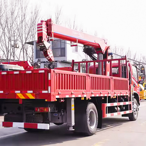 3.5 טון משאית רכוב מנוף 10 טון 25 טון משאית מנוף isuzu jmc הידראולי בום מנוף למכירה - Product Image 1