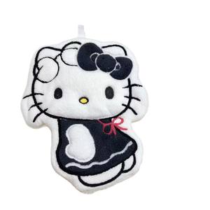 <span class=keywords><strong>Toalla</strong></span> <span class=keywords><strong>de</strong></span> Cocina KT Cat, Diseño <span class=keywords><strong>de</strong></span> Dibujos Animados, Tejido Liso <span class=keywords><strong>de</strong></span> Coral, Gruesa, Absorbente, Antipelusas, Ideal para Regalo - Product Image 5