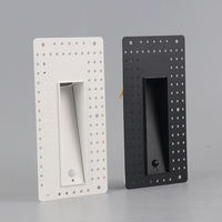 Luminaire LED intérieur intelligent pour marches, éclairage d'escalier encastré sans cadre, emballage personnalisé pour usage domestique