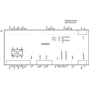 Module de puissance 6SL3210-1PE31-5AL0 75KW 3AC 480V 220A avec filtre de classe A et freinage pour entraînement intensif 6SL3210-1PE31-5AL0 75kW - Product Image 2