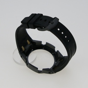 Boîtier en acier inoxydable 316L de kit de mod de couleur noire d'IP GA2100 avec la vis d'or de bracelet de montre de silicone pour le boîtier de montre GA-<span class=keywords><strong>2100</strong></span> - Product Image 3