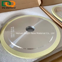 Meule diamantée industrielle en céramique vitrifiée pour le rectification de précision des outils de coupe en carbure, plaquettes PCD, haute efficacité CNC