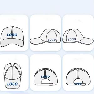 Casquettes de baseball unisexes 5 panneaux de haute qualité en gros, broderie de logo personnalisée, designs sportifs et tendance, étiquettes privées courantes - Product Image 4