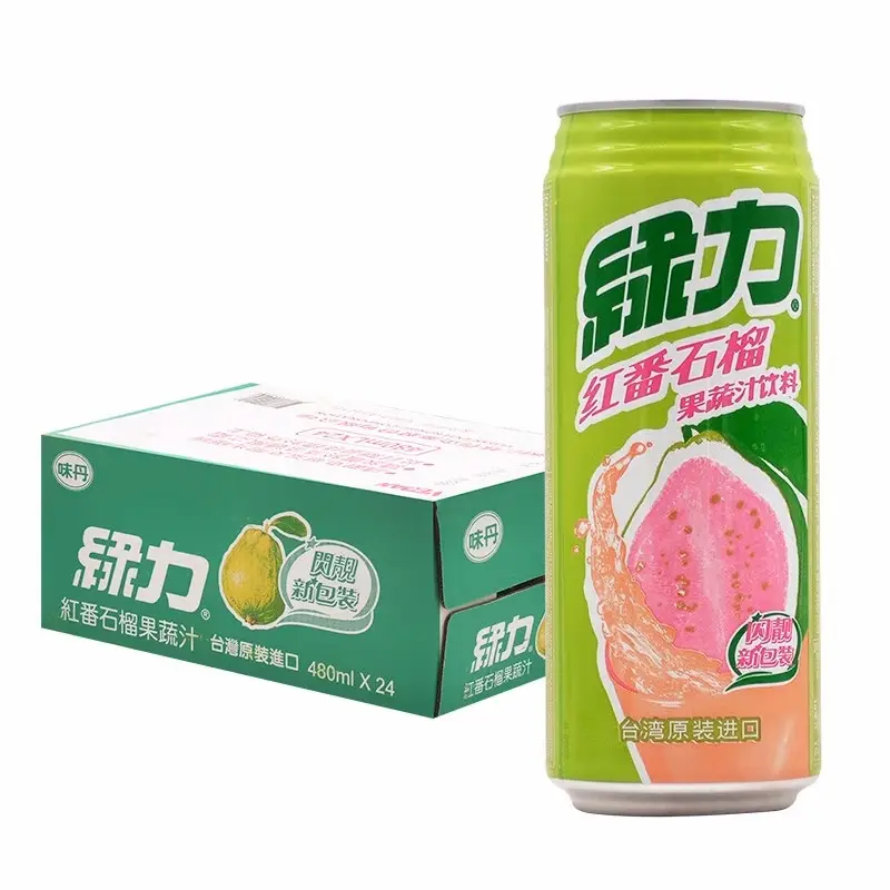 Wholesale Taiwan juice drink Guava juice 490ml, exotic snack drinks soft drinks