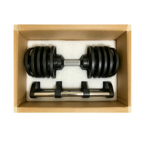 Heavy Duty Commercial Adjustable Electroplated <b>Dumbbell</b> Steel Handle for Gym Fitness Body Building Custom Packaging Available - Product Image 4