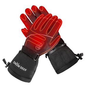 Guantes Calefactables para Esquí, Guantes de Invierno Recargables, Impermeables y Resistentes al Viento con Calefacción por Batería para Snowboard y Senderismo - Product Image 1