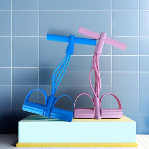 FitPro Resistance Band Six Strand Ab <b>Exercise</b> Foot <b>Pedal</b> Multifunctional Fitness Tensioner For Whole Body Workout - Product Image 3