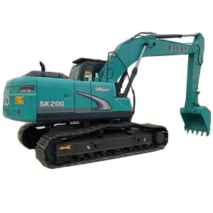 Usato usato usato usato usato giappone originale KOBELCO escavatore 20ton cingolato scavatore SK200-8 per la vendita