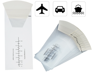 ถุงพลาสติกใสแบบพับได้สำหรับโรงพยาบาล ใช้แล้วทิ้ง กันน้ำ พร้อมวาล์วสำหรับทิ้งของเหลว เช่น น้ำลาย ปัสสาวะ ขายส่ง - Product Image 4