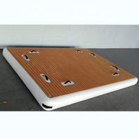 Quai gonflable Plate-forme flottante gonflable OEM ODM Drop Stitch DWF Material Water Floating Air Pontoon Gonflable Dock