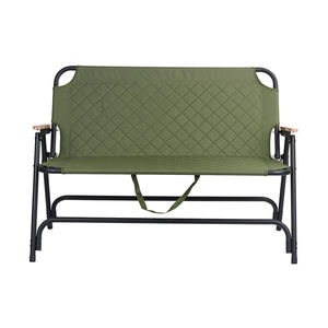 Outdoor Furniture Picnic Portable Hand Carry <b>Sofa</b> Light Weight <b>Folding</b> Camping Double Person Chair - Product Image 1