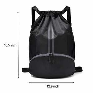 Unisex Waterproof <b>Drawstring</b> <b>Backpack</b> Large Capacity Lightweight Stylish Sport Bag with Unique <b>Drawstring</b> Design - Product Image 2