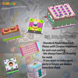 Molde Personalizado OEM para Balde Plástico de 5L, 10L, 20L com Tampa, Molde para Balde de Tinta, Fabricante de Moldes de Taizhou - Product Image 5